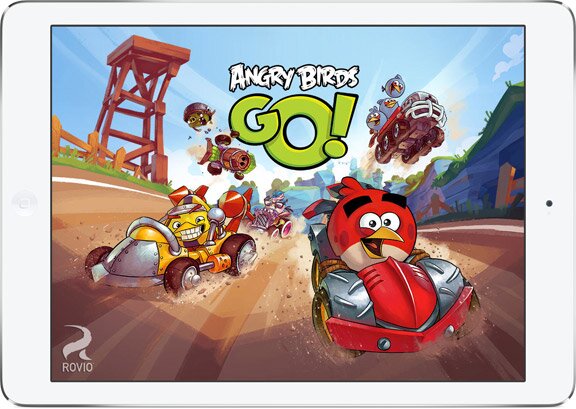 Как установить Angry Birds Go на iPhone и iPad ??