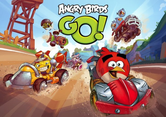 Анонс игры Angry Birds Go! Встречайте
