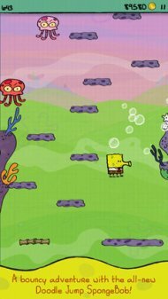 Doodle Jump SpongeBob SquarePants для Android